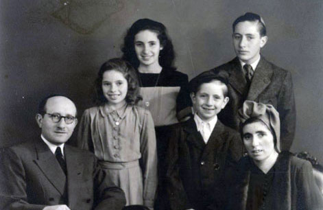 Martha and Liepmann Kurzweil with their children