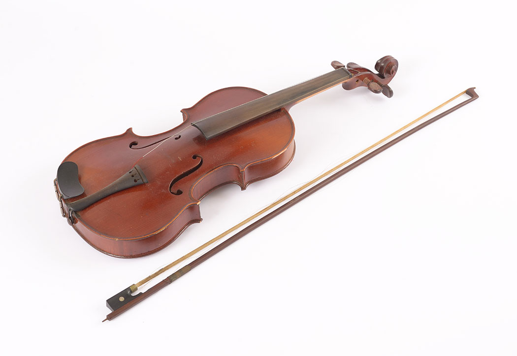 Pierre Wolkowicz's violin, found after the war