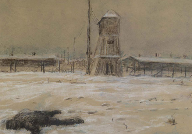 Зиновий Толкачев. "Зима, 1944"