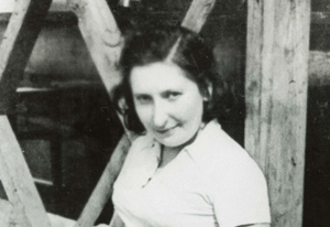 Fela Szeps auf einem Foto der 1930er