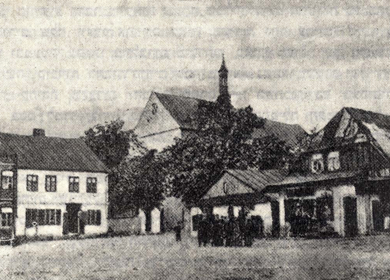View of the Market Square and the church