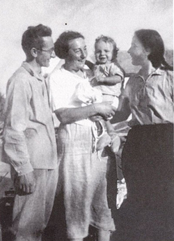 סטפניה וחברים, עין חרוד, 1938