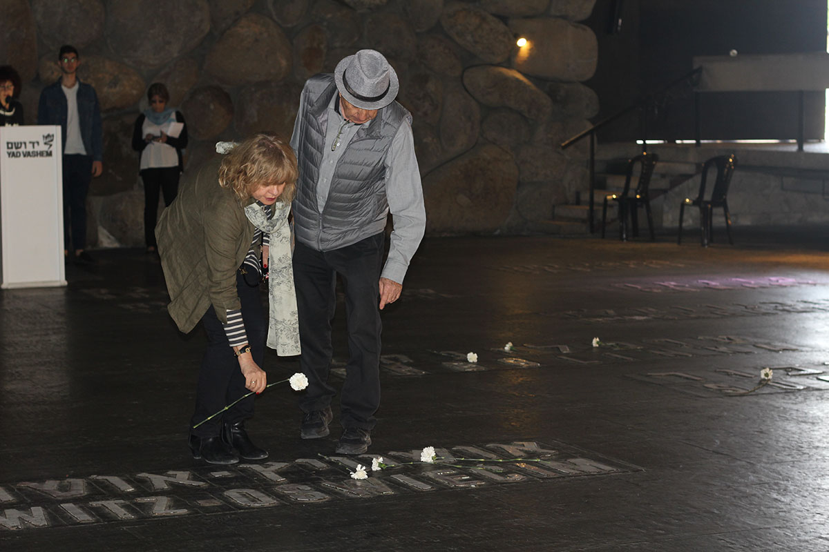Der Gedenktag für die Märtyrer und Helden des Holocaust in Yad Vashem 2018