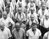 Prisioneros en el campo de concentración de Dachau, Alemania, 1938.
Archivo fotográfico de Yad Vashem.