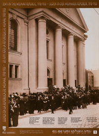 Sinagoga Moabit, Berlín, Alemania, 1912
Archivo fotográfico de Yad Vashem