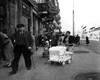 Una calle sin arboles del gueto de Varsovia.
Archivo fotográfico de Yad Vashem.
