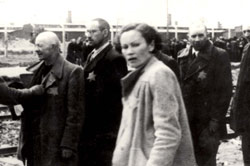 Selección en la rampa de Birkenau.
Archivo fotográfico de Yad Vashem.