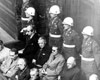 El banquillo de los acusados en los juicios de Nuremberg, Alemania, 1945
Archivo fotográfico de Yad Vashem