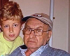 Con su nieto David, 2006
Archivo privado