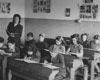 Clase de alumnos en el campo de Feldafing, 1947
Archivo fotográfico de Yad Vashem