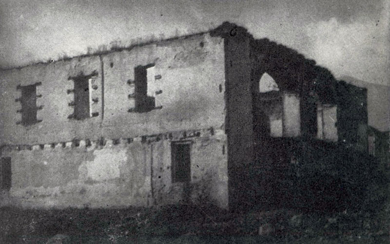 La sinagoga “Kahal Portugal” en la plaza del mercado donde solían trabajar comerciantes y artesanos judíos. Fue destruida durante la Segunda Guerra Mundial