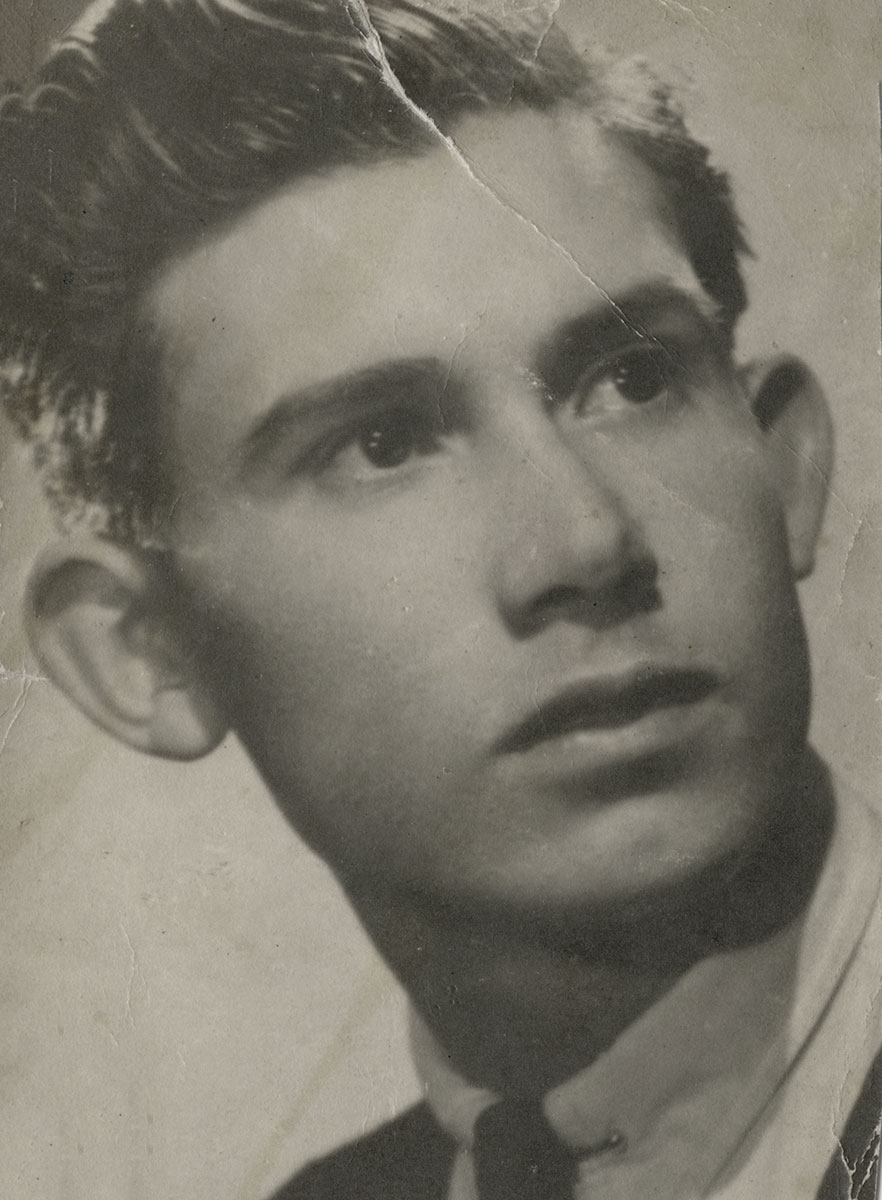 Maurice Sebbane, during the war.  Maurice was murdered in Sobibor