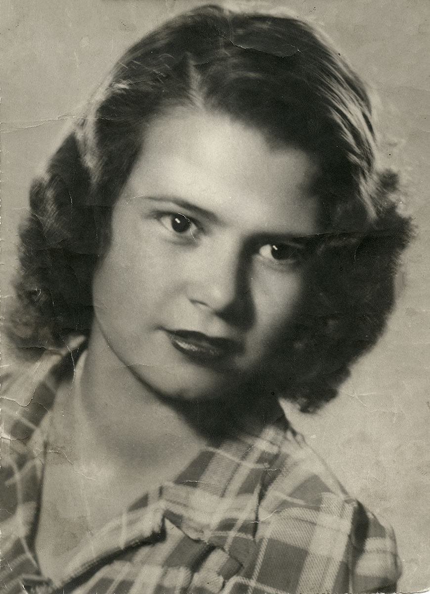 Odette Sebbane, during the war
