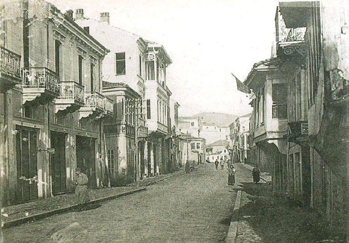 רחוב במונאסטיר, 1914