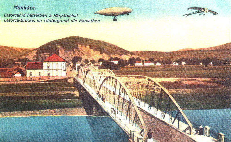 הגשר על הנהר לאטוריצה, מונקאץ'