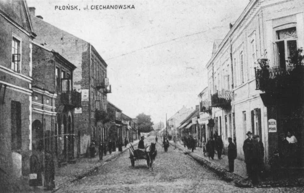 רחוב צ'חאנוב בפלונסק, 1914-1915