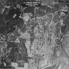 תצלום אויר שצולם בידי חיל האויר האמריקני של תשלובת תעשיית הגומי והדלק הסינטטי אי.גה פארבן, מחנה בונה מונוביץ‘, 26 ביוני 1944