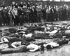 Каунас, Литва, 27/06/1941. Тела евреев, убитых во время погрома литовскими националистами.