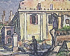 Наум Альперт (р. 1913), “Разрушенная синагога в Вильнюсе”, 1972. Акварель, бумага.