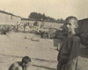 Маутхаузен, Австрия, 1945. После освобождения: бывшие заключенные лагеря.