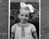 Фейга Файнкинд из Лодзи, Польша. Выжила, прячась в католическом сиротском приюте, под чужим именем. Фотография 1947-го г.