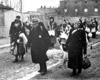 Лодзь, Польша. Немецкие евреи, депортированные в гетто Лодзи.
