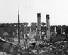 Каунас, Литва, 30/08/1944. Часть гетто, сожженная вместе с жителями.