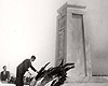 Греция, после войны. Открытие памятника греческим евреям, погибшим в Катастрофе.