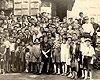 Бухарест, Румыния, 1944. Сироты из Транснистрии в детском доме.