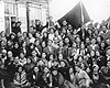 Пасвалис, Литва, 1934. Члены молодежного движения “Ха-шомер ха-цаир”.