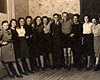 Рига, Латвия, 12 июня 1940. Встреча членов молодежного движения “Ха-шомер ха-цаир” с Гитой Лев, эмиссаром из Палестины.