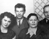 Рига, Латвия, 1957. Праведник народов мира Жанис Липке, его жена Иоганна, сын и невестка.