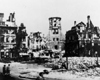 Рига, Латвия, 1941 год. Разрушения в городе после захвата его немцами.