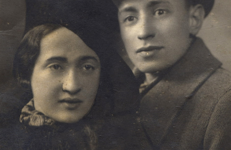 Циппора и Дов Коэн, 1938, вскоре после свадьбы